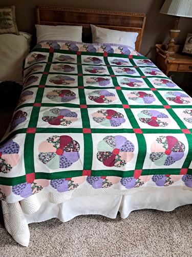 Patchwork look screen - look,