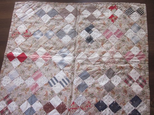 Antique small quilt cradle - , or